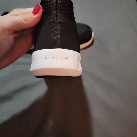 Reebok Sublite Steeltoe Shoe,Blk,Universal Size Women's 6.5,Men's 4.5 - Picture 3 of 6